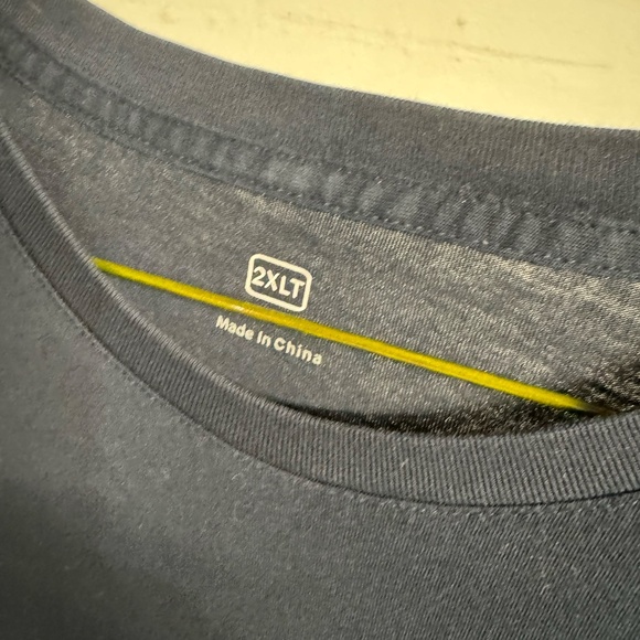 Apple t-shirt navy blue short sleeve size 2XLT - Picture 2 of 3